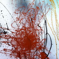 Hans Hartung, T1989 A7, 1989. © Fondation Hartung Bergman, Antibes