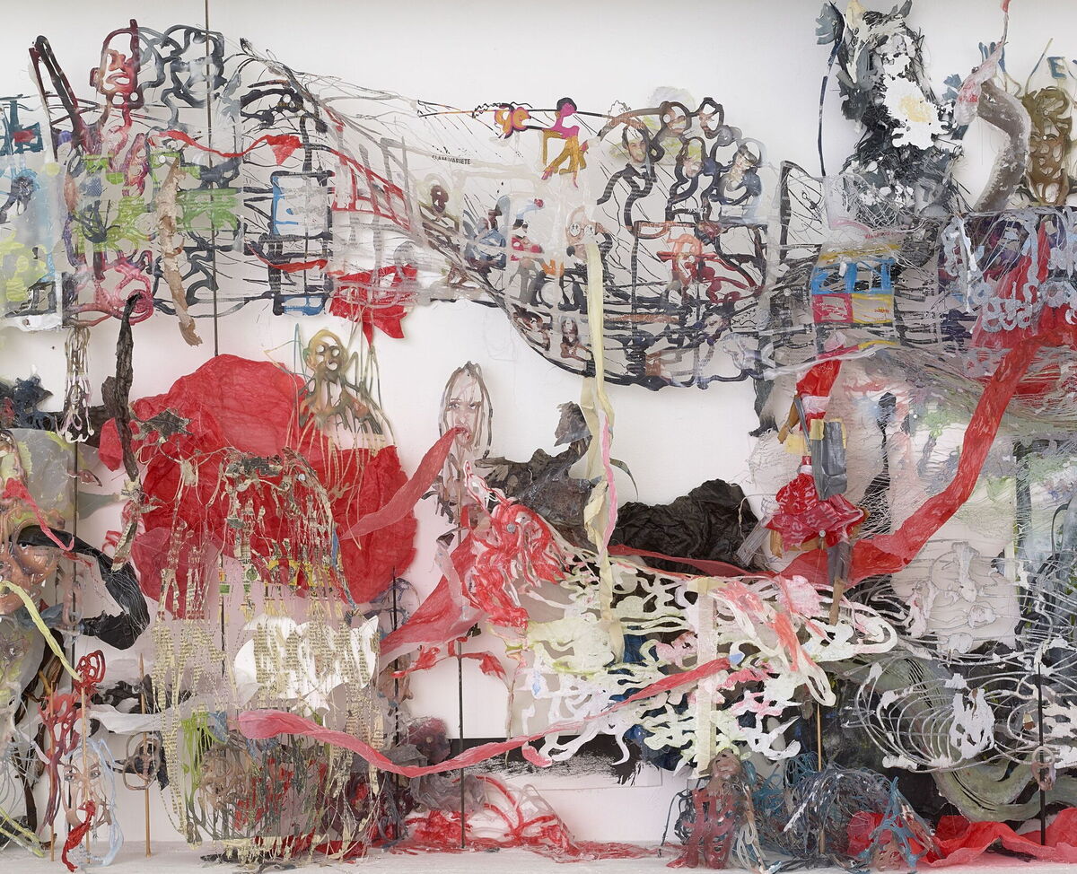 Nadja Schöllhammer: Grand Guignol, Detail, 2018, Foto: Eric Tschernow