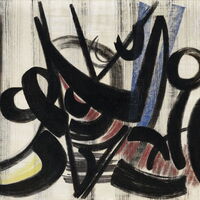 Hans Hartung, T1948 18, 1948. © Sammlung Domnick, Nürtingen