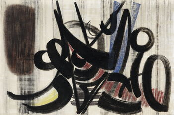 Hans Hartung, T1948 18, 1948. © Sammlung Domnick, Nürtingen
