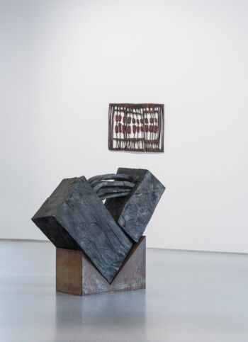 Ausstellungsansicht »Armin Göhringer. Synapsen«, Galerie im Prediger Schwäbisch Gmünd 2018. © Werke: Künstler, Foto: Frank Kleinbach, Stuttgart.