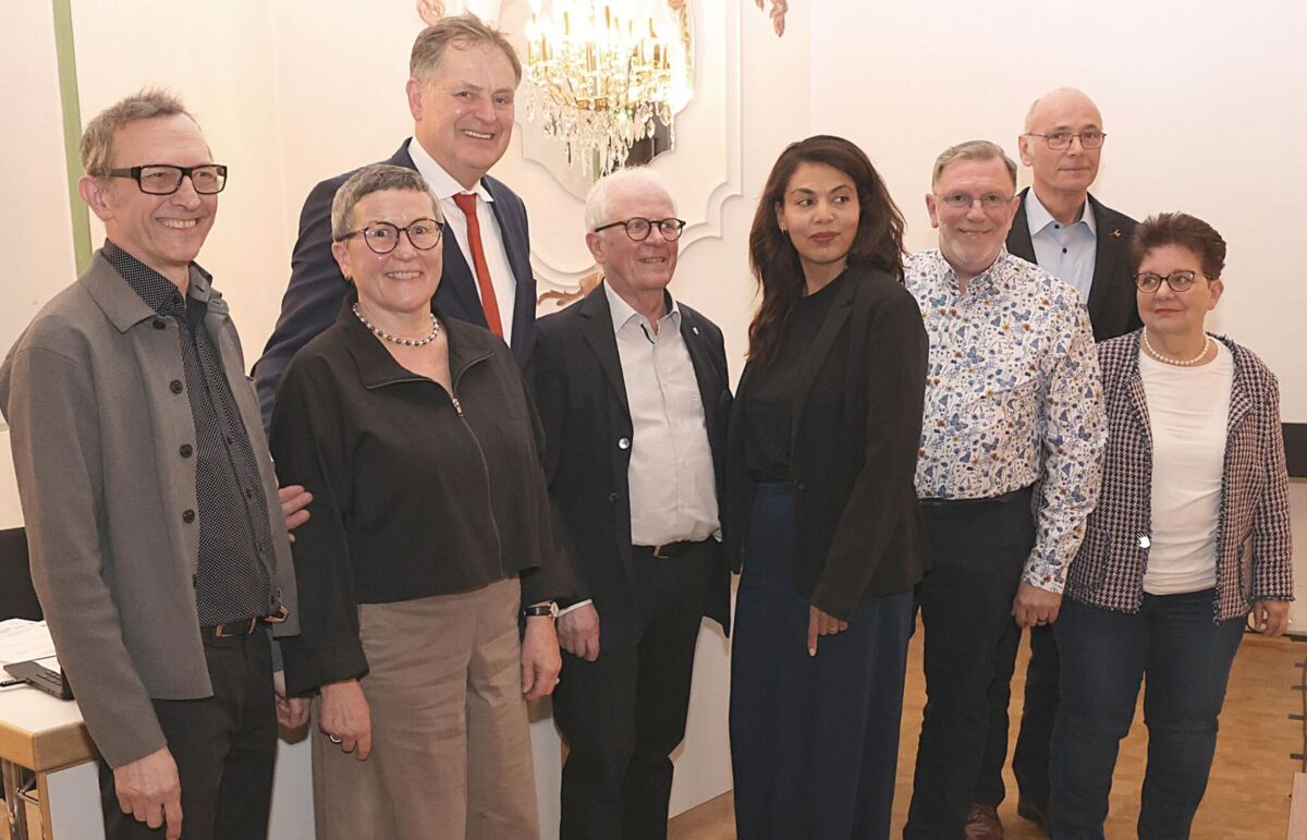 Foto des Vorstands des Gmünder Museumsvereins e. V.