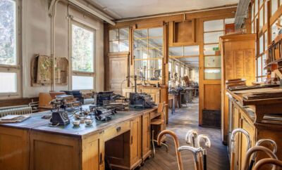 OTT-PAUSERSCHE FABRIK, Comptoir (Büro eines Firmenchefs). © Museum im Prediger Schwäbisch Gmünd, Foto: Elias Blumenzwerg.