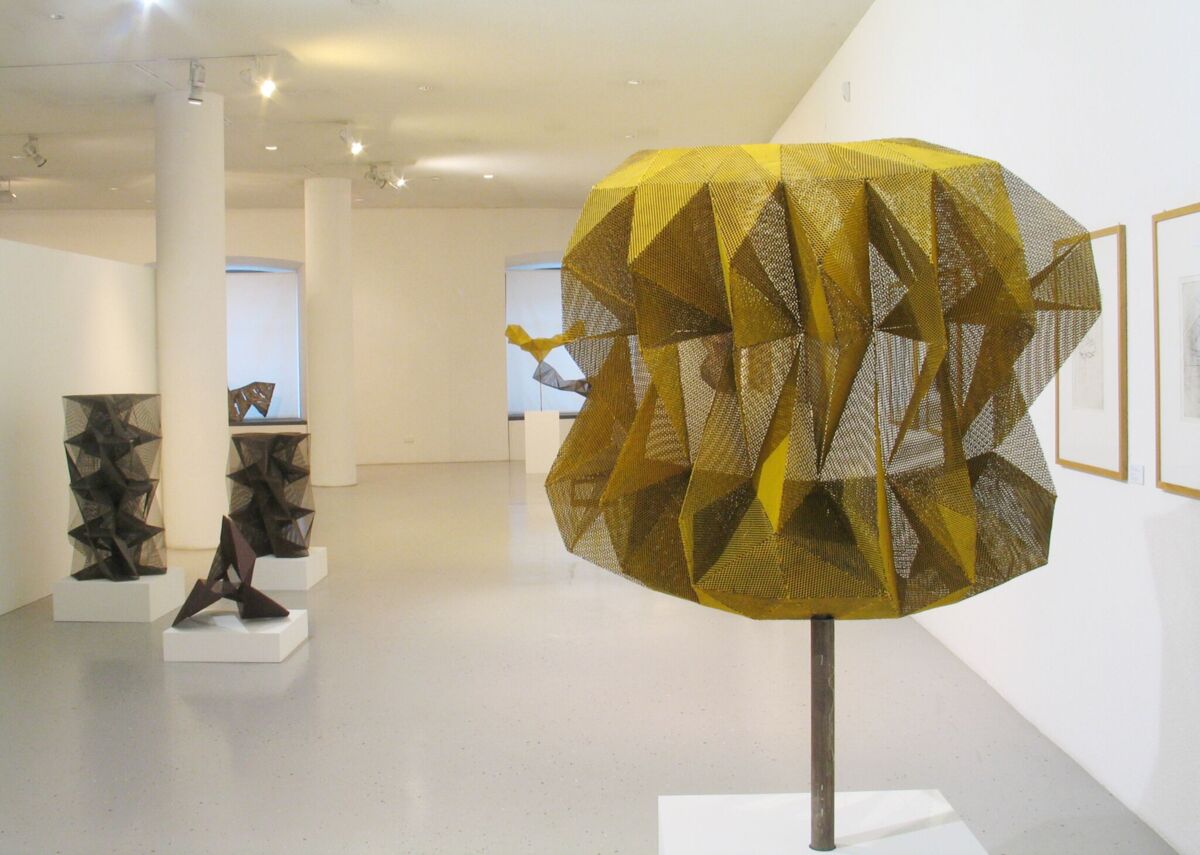 Ausstellungsansicht »Hanspeter Fitz (1929-1969). Skulptur, Grafik und Zeichnung«, Galerie im Prediger 2008. © Museum und Galerie im Prediger