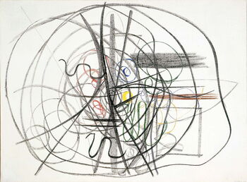 Hans Hartung, T1948 38, 1948. © Fondation Hartung Bergman, Antibes