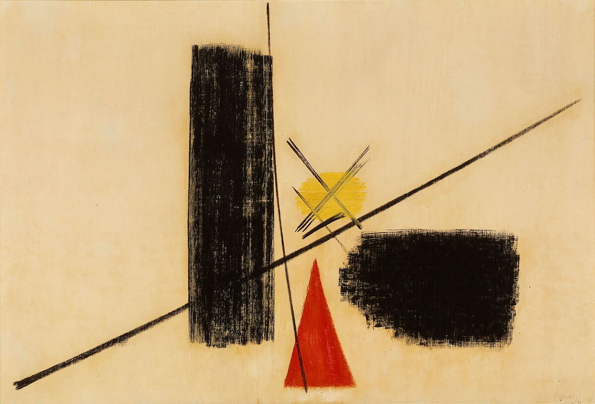 Hans Hartung, T1949 2, 1949. © Sammlung Domnick, Nürtingen