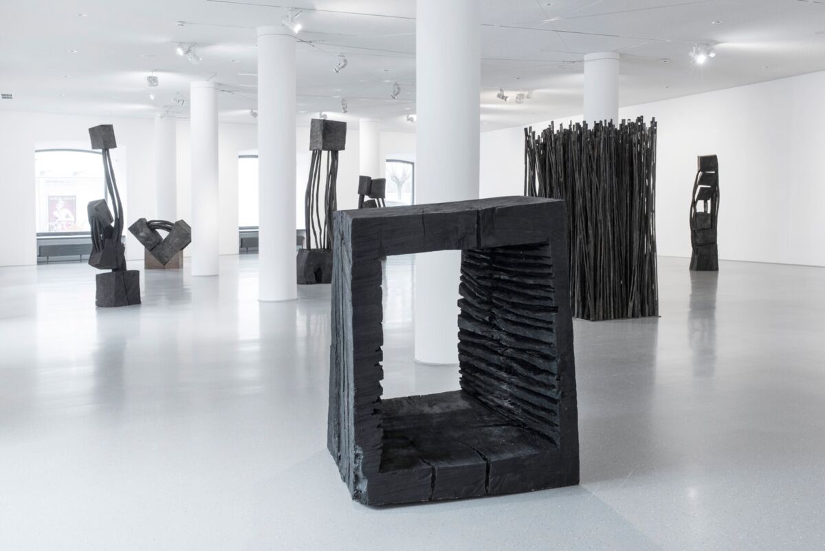 Ausstellungsansicht »Armin Göhringer. Synapsen«, Galerie im Prediger 2018. © Werke: Künstler, Foto: Frank Kleinbach, Stuttgart