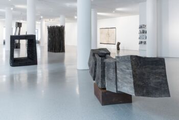 Ausstellungsansicht »Armin Göhringer. Synapsen«, Galerie im Prediger Schwäbisch Gmünd 2018. © Werke: Künstler, Foto: Frank Kleinbach, Stuttgart.