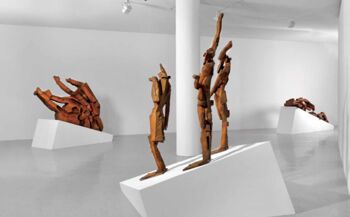 Installationnsansicht »Eckhart Dietz. Neue Arbeiten«