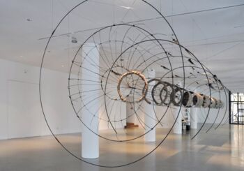 Ausstellungsansicht: Unen Enkh. Holon, Galerie im Prediger 2015. Foto: Museum im Prediger, Joachim Haller